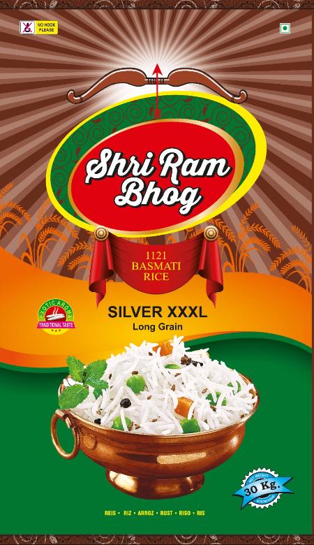 Shri Ram Bhog Silver XXXL Basmati Rice